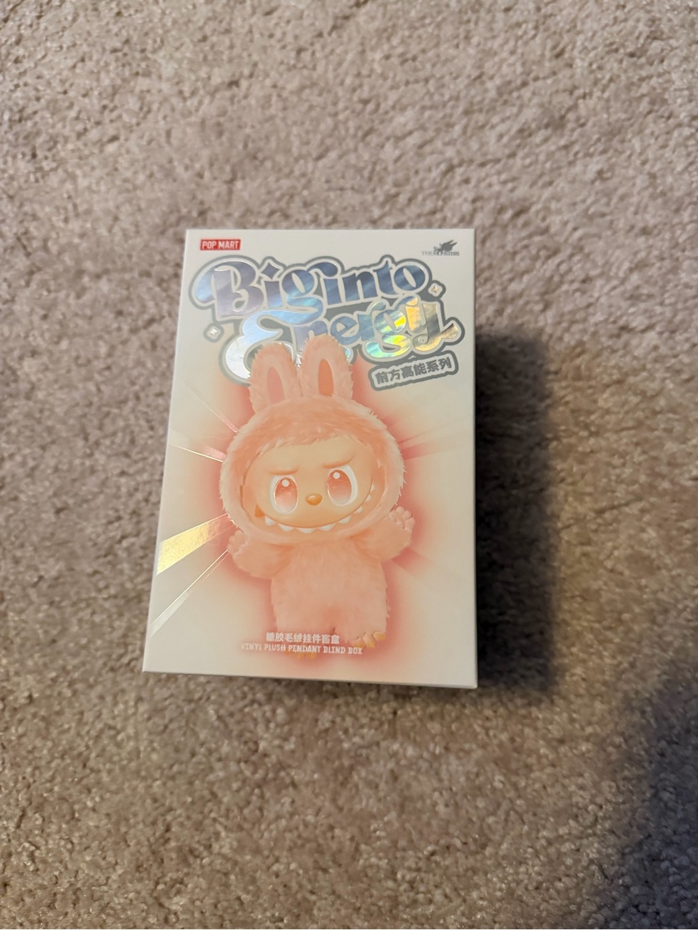 Pop Mart Biginto Peach Plush Blind Box Figure - Peach